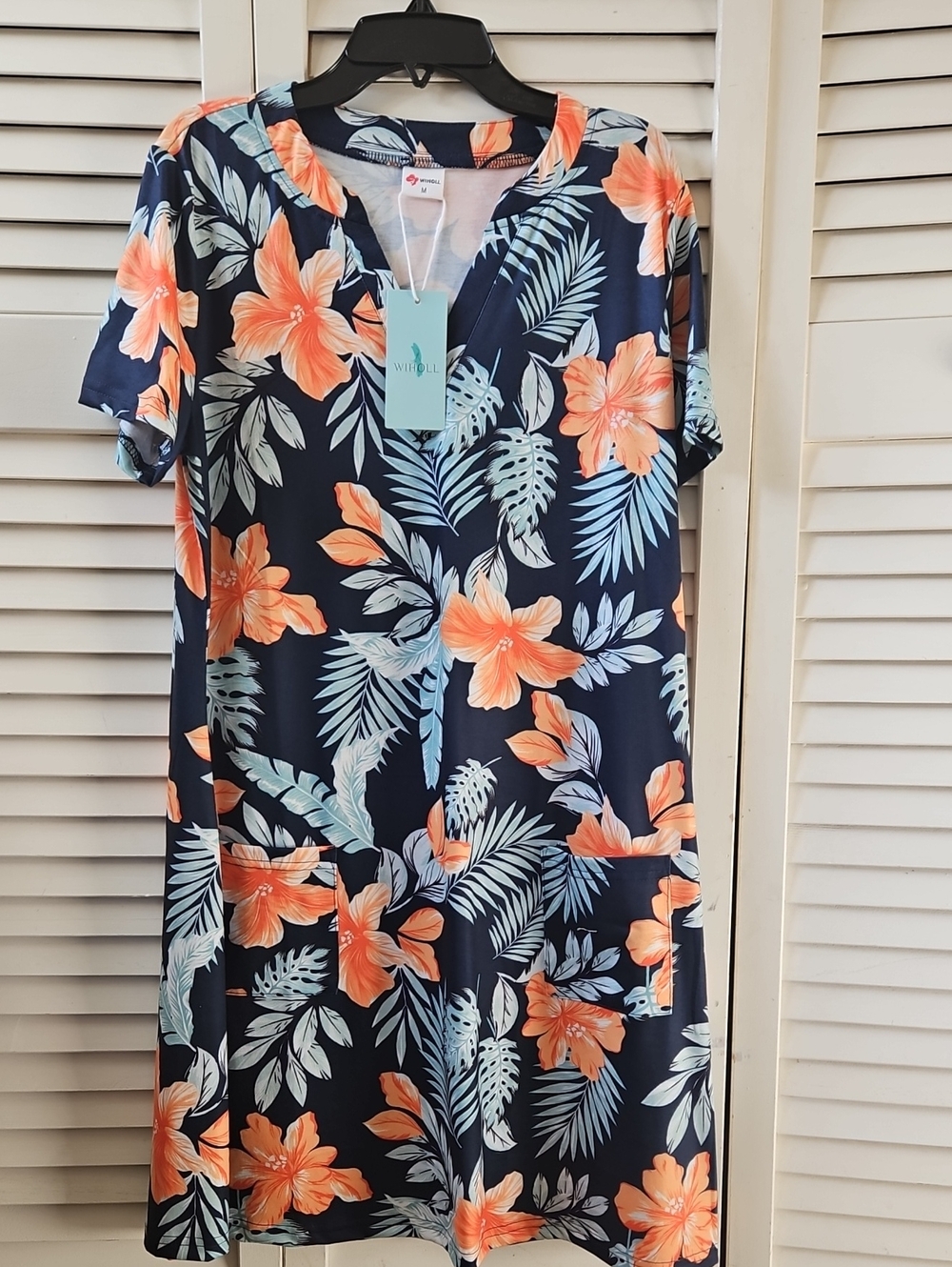 Women's Cotton Pullover Dress